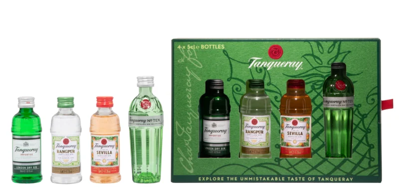 Tanqueray Exploration 4 x 5 cl Taste-Box 43.25° 20cl