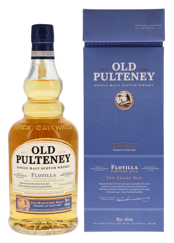 Old Pulteney Flotilla Vintage 2012 Single Malt Scotch Whisky 46° 70cl