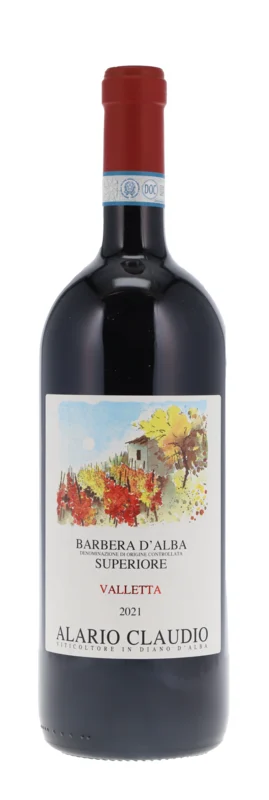Claudio Alario Valletta 2021 Barbera d'Alba DOC 15° 1.5l