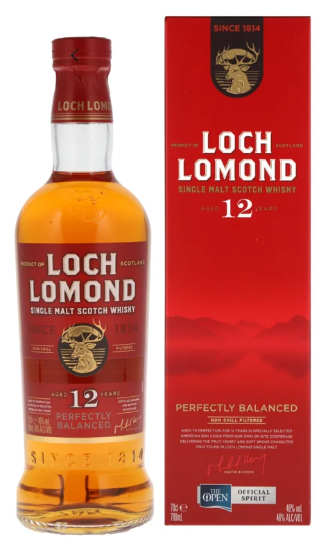 Loch Lomond 12 Years Single Malt Scotch Whisky 46° 70cl