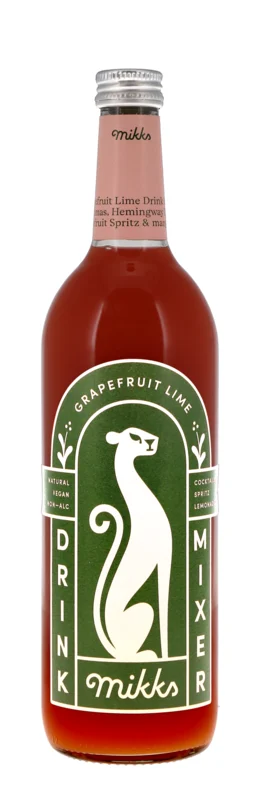 Mikks Grapefruit Lime Alkoholfreie Cocktailbasis 75cl