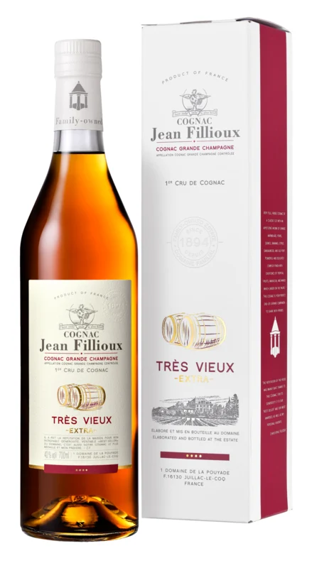 Jean Fillioux Très Vieux Cognac Grande Champagne 40° 70cl
