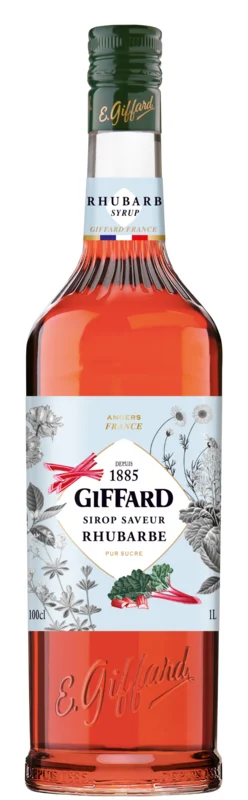 Giffard Rhabarber - Rhubarbe Sirup 1l