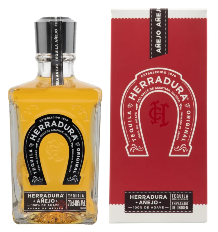 Herradura Añejo 100% de Agave Tequila 40° 70cl