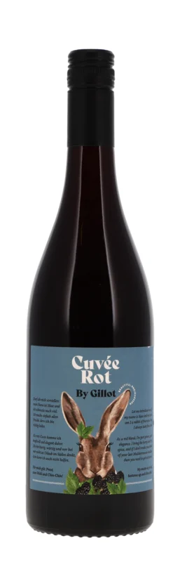 Kühling-Gillot Cuvée Rot by Gillot - Edition Hase 2023 Rheinhessen QbA Trocken BIO 13° 75cl