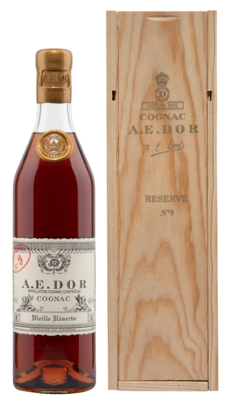 A. E. Dor Vieille Réserve No. 9 Grande Champagne Cognac 40° 70cl