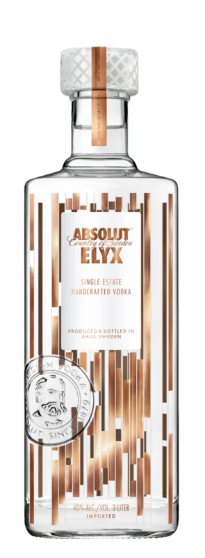 Absolut Elyx Single Estate Vodka 42.3° 3l