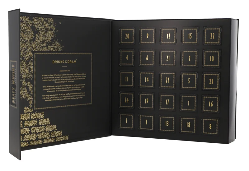 Drinks by the Dram Peaty Whisky 25 x 3 cl Adventskalender 46.7° 75cl