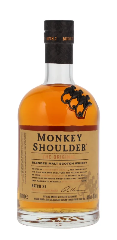 William Grant Monkey Shoulder Blended Malt Scotch Whisky 40° 70cl