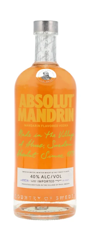 Absolut Mandrin Flavored Vodka 40° 1l