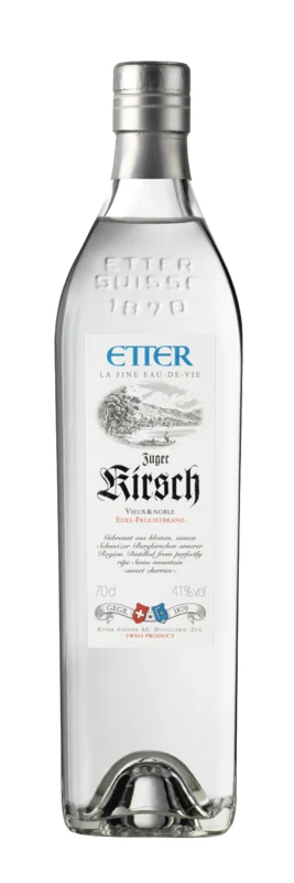 Etter Zuger Kirsch AOP La Fine Eau de Vie 41° 70cl