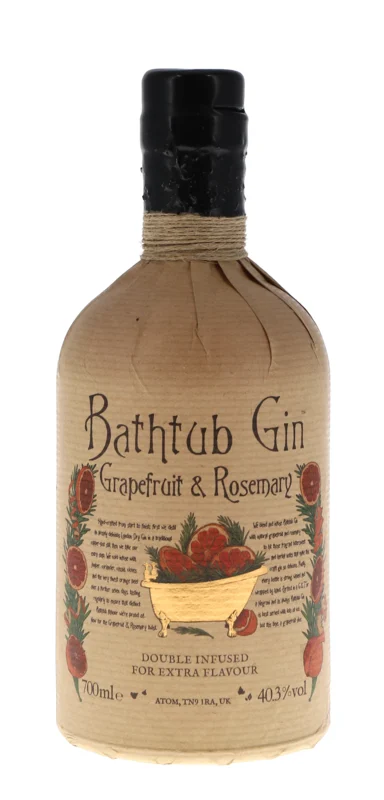 Ableforth's Bathtub Grapefruit & Rosemary Double Infused Gin 40.3° 70cl