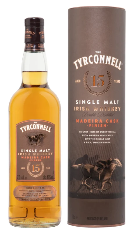 Tyrconnell Madeira Cask Finish 15 Years Irish Single Malt Whiskey 46° 70cl