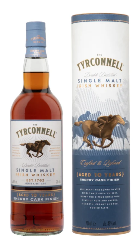 Tyrconnell Sherry Cask Finish 10 Years Single Malt Irish Whiskey 46° 70cl