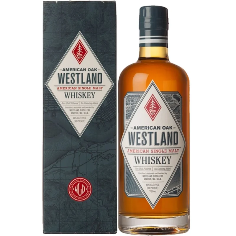 Westland American Oak American Single Malt Whiskey 46° 70cl