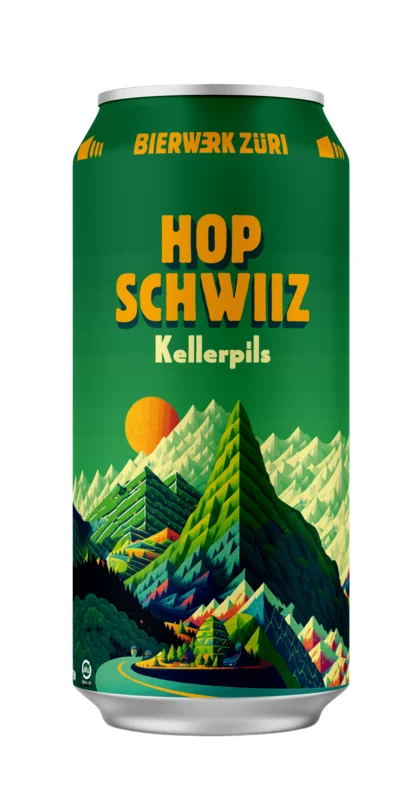 Bierwerk Züri Hop Schwiiz Kellerpils KA 24x DO 4.8° 44cl