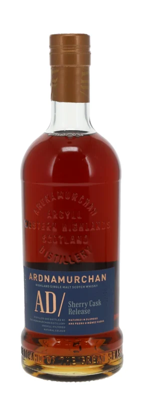 Ardnamurchan Sherry Cask Highland Single Malt Scotch Whisky 50° 70cl