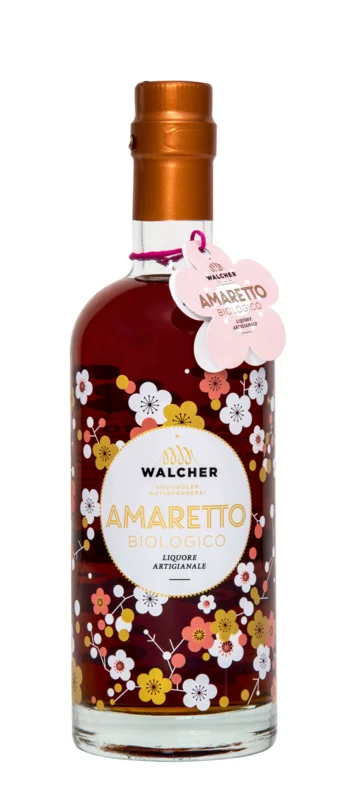 Walcher Amaretto Liquore Artigianale BIO 28° 70cl