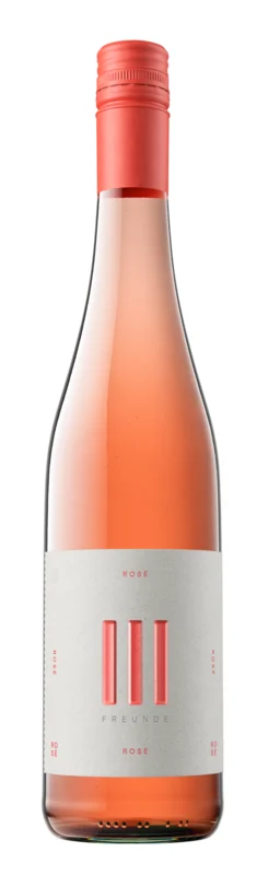 Drei Freunde Rosé 2025 Rheinhessen QbA Halbtrocken 10.5° 75cl