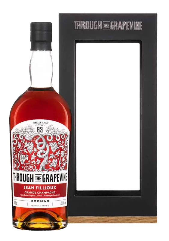 Jean Fillioux Through the Grapevine Lot No. 63 Cognac Grande Champagne 44° 70cl