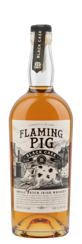 Flaming Pig Black Cask Small Batch Irish Whiskey 40° 70cl