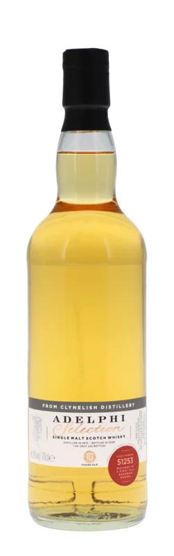 Clynelish Adelphi First Fill Bourbon Barrel 10 Years 2015 Highlands Single Malt Whisky 54.9° 70cl