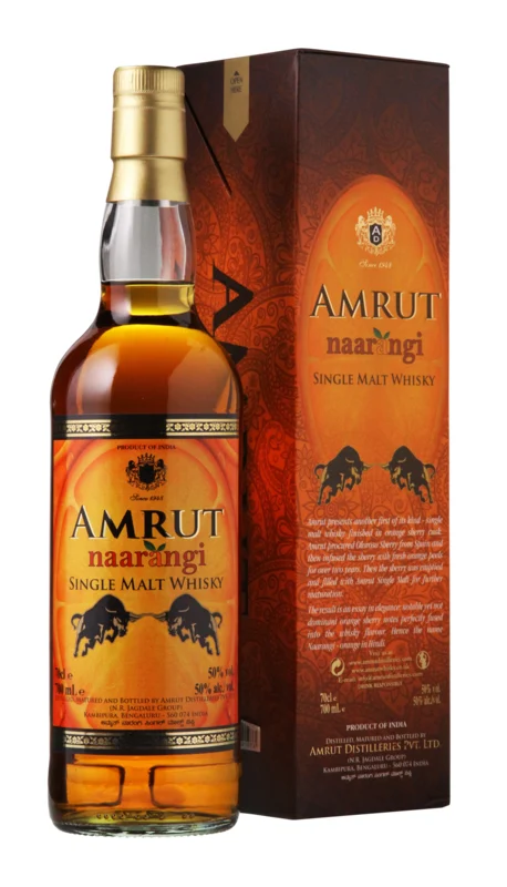 Amrut Naarangi Single Malt Whisky 50° 70cl