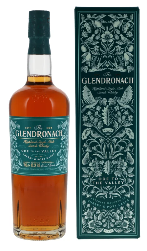 Glendronach Ode to the Valley Highland Single Malt Scotch Whisky 46.2° 70cl