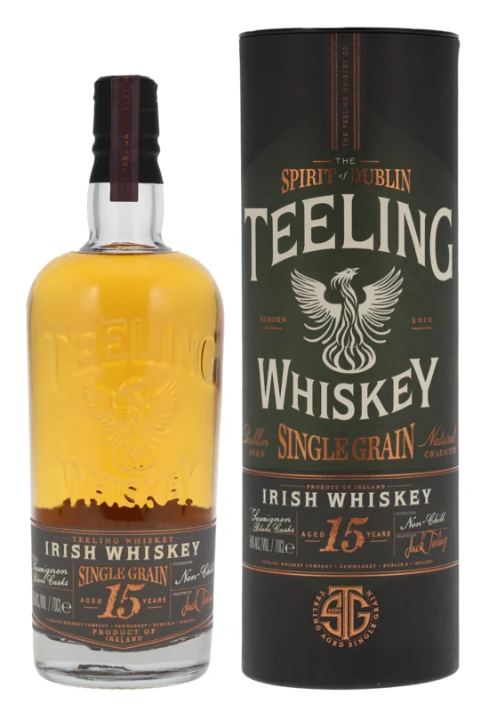 Teeling 15 Years Single Grain Irish Whiskey 50° 70cl