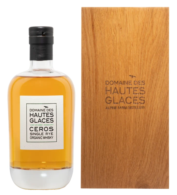 Domaine des Hautes Glaces Ceros Single Rye Organic Whisky BIO 53.3° 70cl