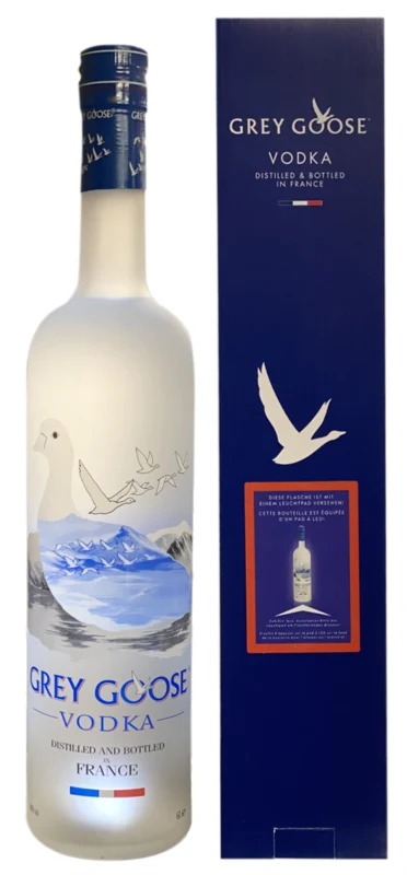 Grey Goose Leuchtpad Vodka 40° 6l