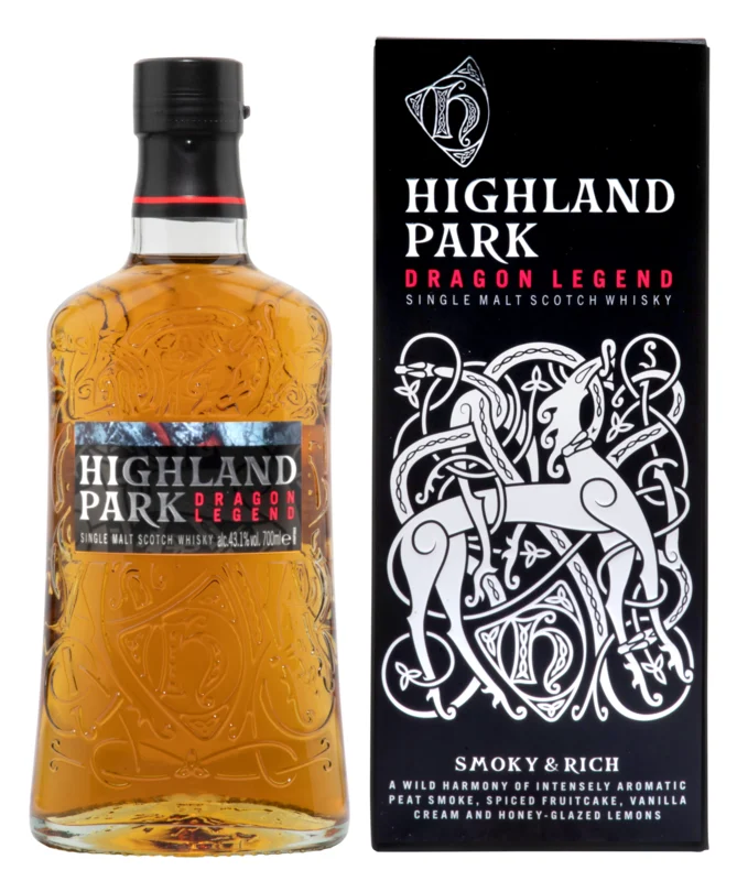 Highland Park Dragon Legend Single Malt Scotch Whisky 43.1° 70cl