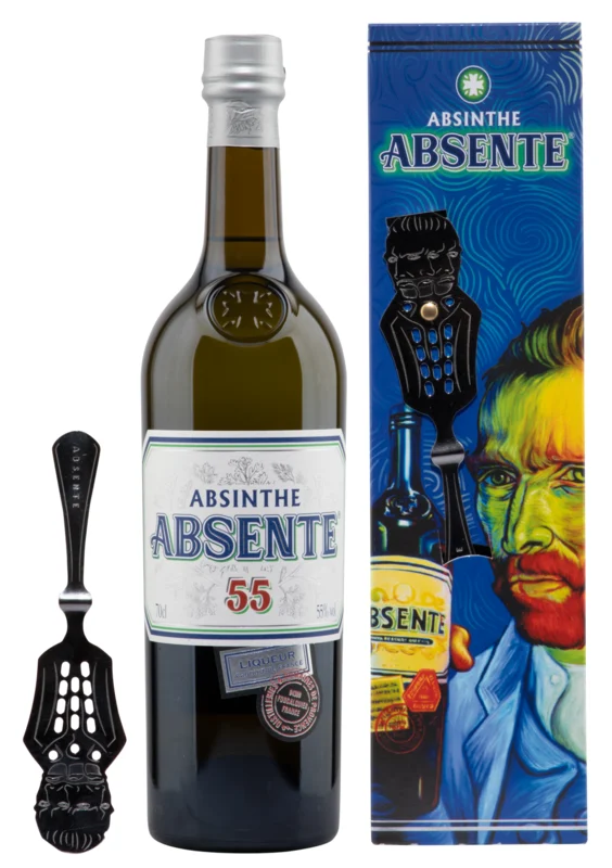 Dist. et Dom. de Provence Absente 55 mit Löffel Absinthe 55° 70cl