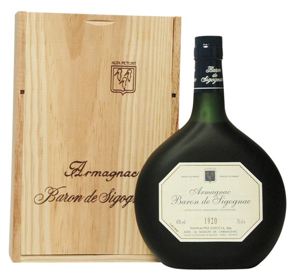 Baron de Sigognac Bas 1920 Armagnac 40° 70cl