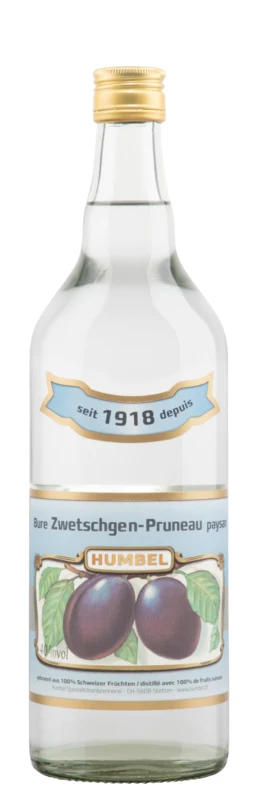 Humbel Bure Zwetschgen - Pruneau Fruchtbrand 40° 1l
