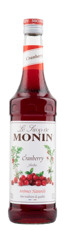 Monin Cranberry Sirup 70cl