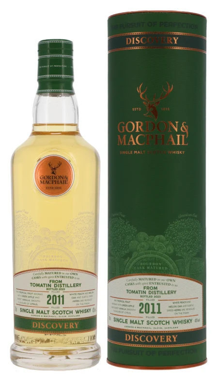 Tomatin Gordon & Macphail Discovery Label 2011 Single Malt Scotch Whisky 43° 70cl