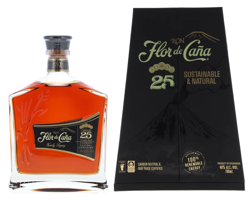 Flor de Caña Family Legacy 25 Años Ron 40° 70cl
