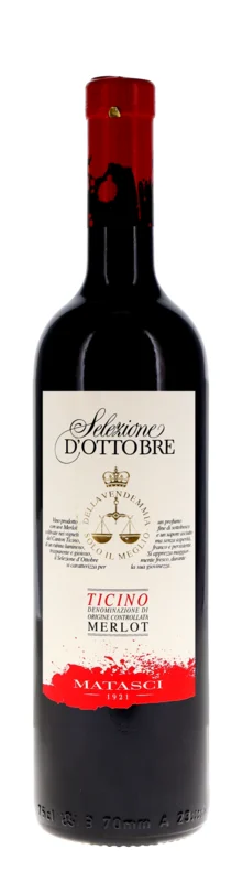 Matasci Selezione d'Ottobre Merlot 2023 Ticino DOC 12.5° 75cl