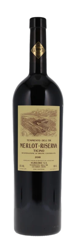 Tenimento dell'Ör Merlot Riserva dell'Ör 2019 Ticino DOC 13° 1.5l