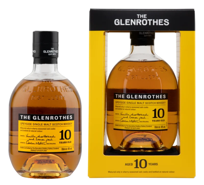 Glenrothes 10 Years Speyside Single Malt Scotch Whisky 40° 70cl