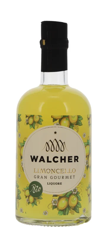 Walcher Limoncello Gran Gourmet Liquore BIO 25° 50cl