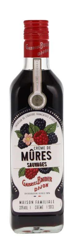 Boudier Crème de Mûres Sauvages Likör 20° 50cl