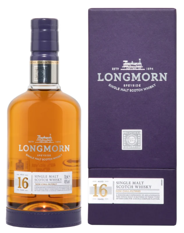 Longmorn Non Chill-Filtered 16 Years Speyside Single Malt Scotch Whisky 48° 70cl