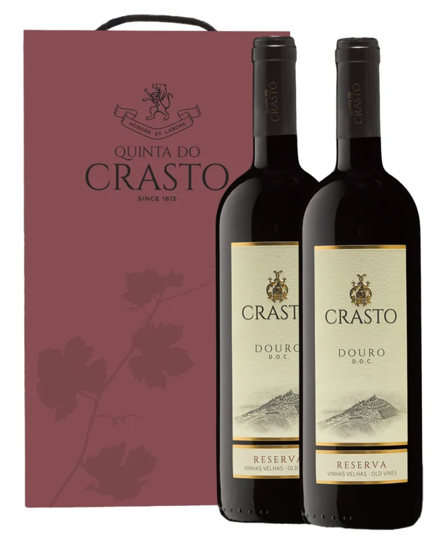 Quinta do Crasto Vinhas Velhas Reserva Christmas Duopack 2023 Douro DOC 14.5° 1.5l