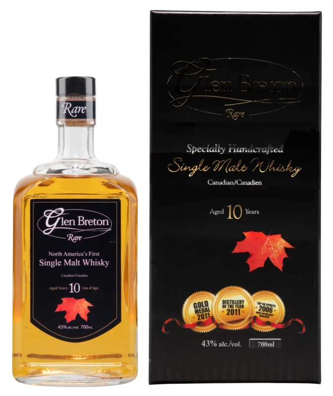 Glen Breton 10 Years Canadian Single Malt 43° 70cl