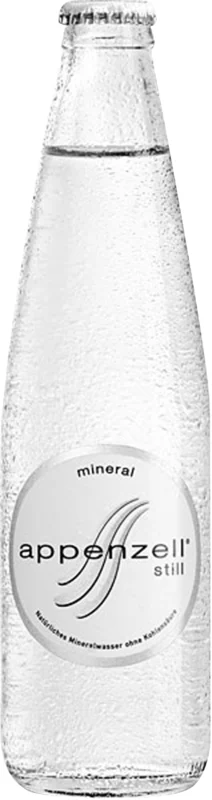 Appenzell Still Mineralwasser ohne CO2 HA 24x MW 33cl