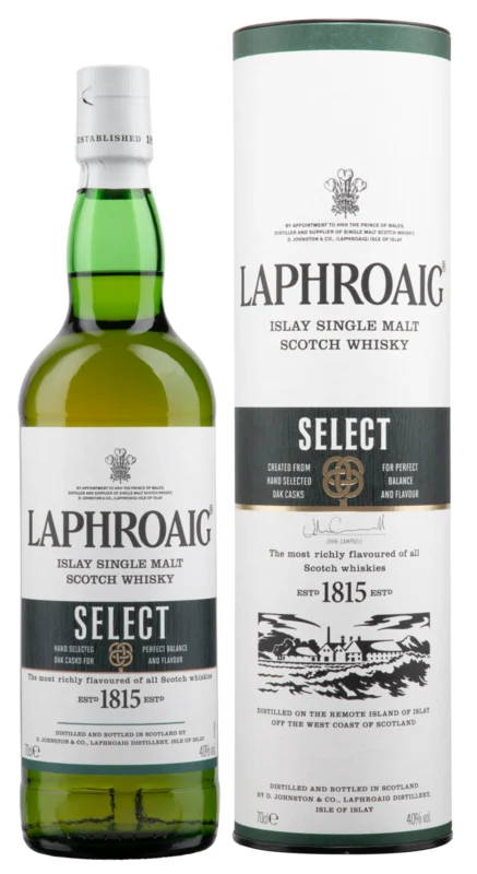 Laphroaig Select Islay Single Malt Scotch Whisky 40° 70cl
