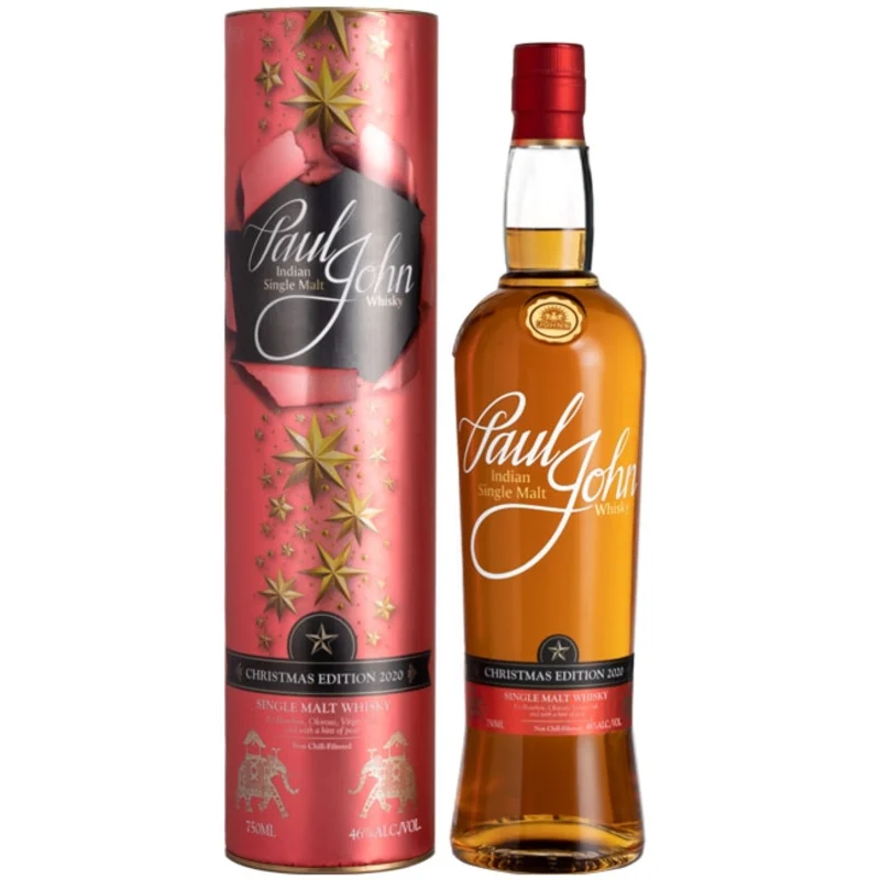 Paul John Christmas Edition 2020 Single Malt Whisky 46° 70cl