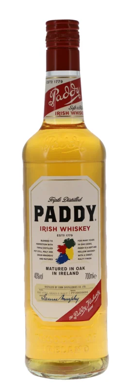 Paddy Blended Irish Whiskey 40° 70cl